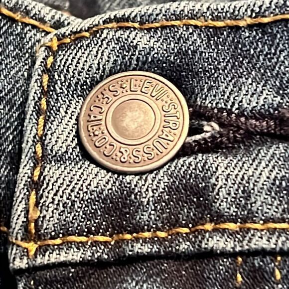 Levi’s 511 Jeans Medium wash with fading and whiskering 31 x 32 - Picture 7 of 12